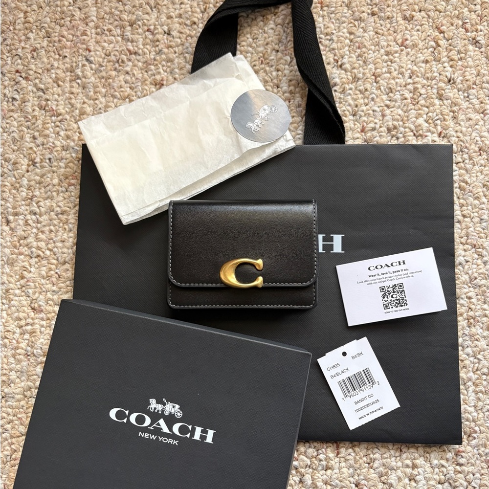 Coach Bandit Card Holder